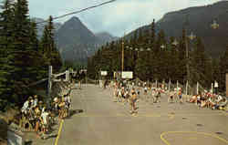 Conifer Athletic Camp Hyak, WA Postcard Postcard