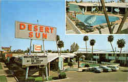 The Desert Sun Hotel, Grand Avenue Phoenix, AZ Postcard Postcard