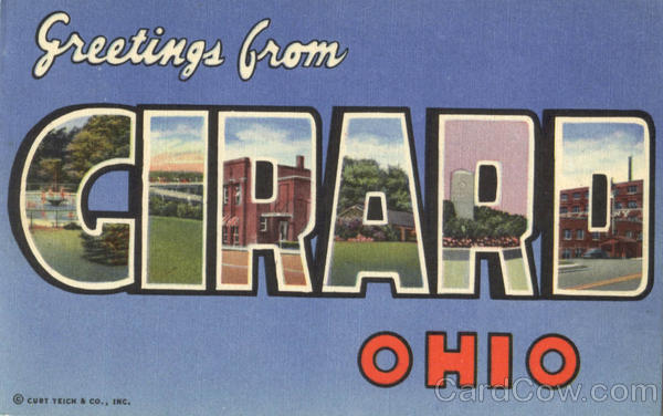 Greetings From Cirard Girard Ohio