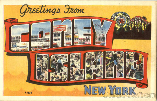 Greetings From Coney Island New York