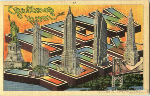 Greetings From New York New York City