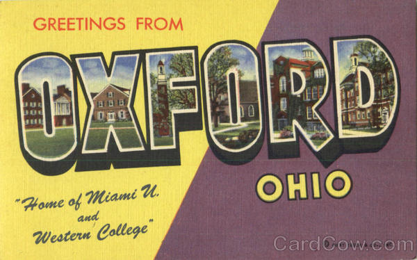 Greetings From Oxford Ohio