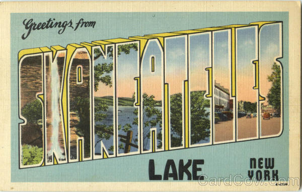 Greetings From Skaneateles Lake New York
