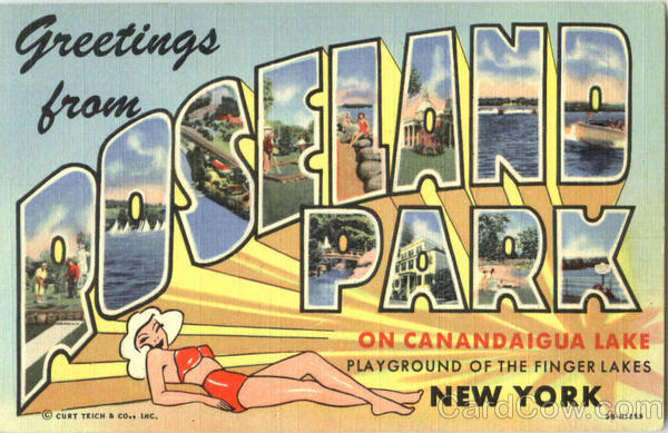 Greetings From Roseland Park New York