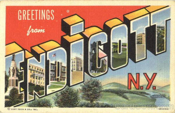 Greetings From Endicott New York