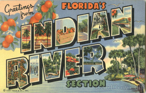 Greetings From Florida's Indian River Section
