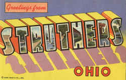 Greetings From Struthers Postcard