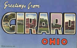 Greetings From Cirard Postcard