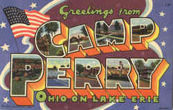 Greetings From Camp Perry Postcard