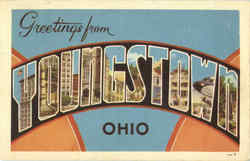 Greetings From Youngstown Ohio Postcard Postcard