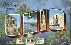 Greetings From Ohio Postcard