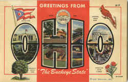 Greetings From Ohio Postcard Postcard