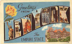 Greetings From New York Postcard Postcard