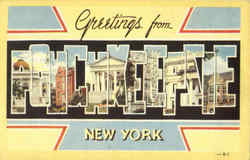 Greetings From Poughkeepsie Postcard