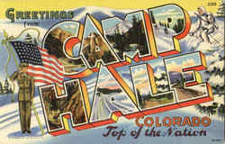Greetings From Camp Hale Postcard