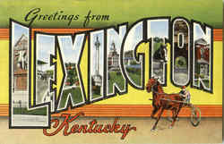 Greetings From Lexington Kentucky Postcard Postcard