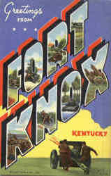 Greetings From Fort Knox Postcard