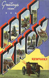 Greetings From Fort Knox Kentucky Postcard Postcard