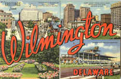 Greetings From Wilmington Delaware Postcard Postcard