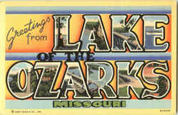 Greetings From Lake Of The Ozarks Postcard