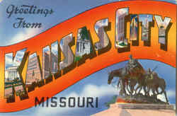 Greetings From Kansas City Postcard