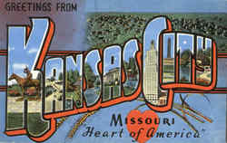 Greetings From Kansas City Postcard