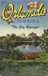 Orlando Florida Postcard Postcard