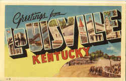 Greetings From Louisville Kentucky Postcard Postcard