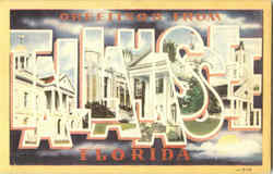 Greetings From Tallahassee Postcard