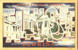 Greetings From Tallahassee Florida Postcard Postcard