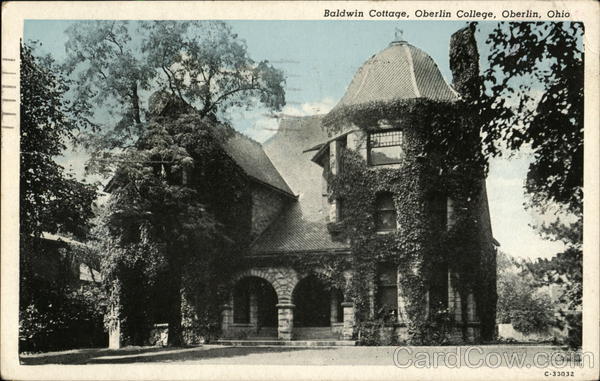 Baldwin Cottage, Oberlin College Ohio