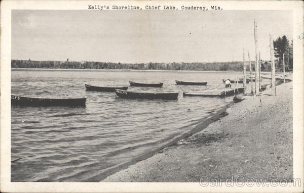 Kelly's Shoreline, Chief Lake Couderay Wisconsin