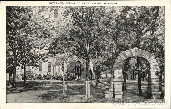 Entrance to Beloit College Wisconsin