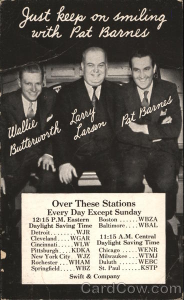 Just Keep on Smiling with Pat Barnes Movie and Television Advertising