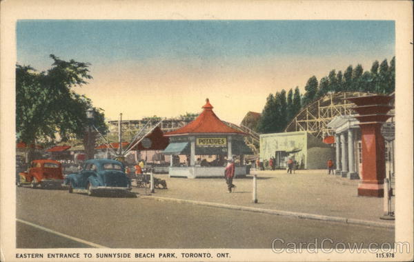 Eastern Entrance to Sunnyside Beach Park Toronto Canada