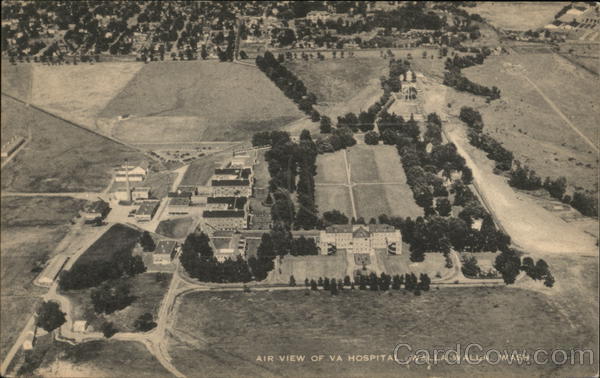 Air View of VA Hospital Walla Walla Washington