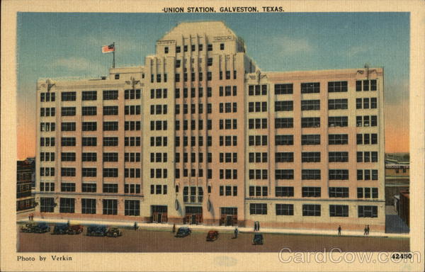Union Station Galveston Texas Verkin
