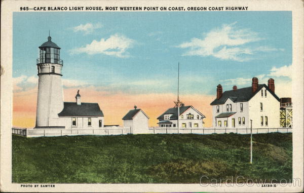 Cape Blanco Light House Sixes Oregon Sawyer