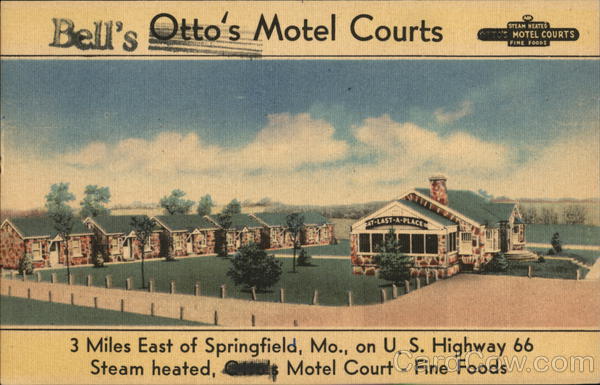 Otto's Motel Courts Springfield Missouri