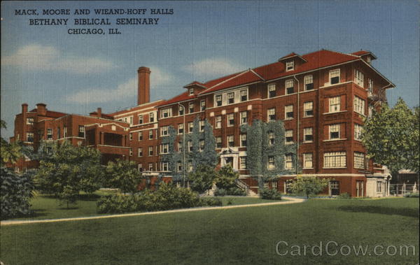 Mack, Moore and Wieand-Hoff Halls, Bethany Biblical Seminary Chicago Illinois