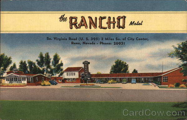 The Rancho Motel Reno Nevada