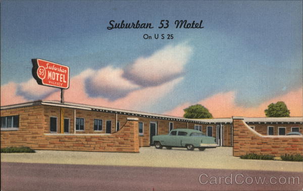 Suburban 53 Motel Wyandotte Michigan