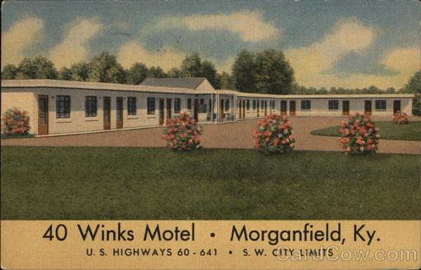 40 Winks Motel Morganfield Kentucky