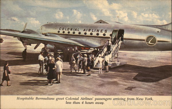 Colonial Airlines Flights from Bermuda to New York