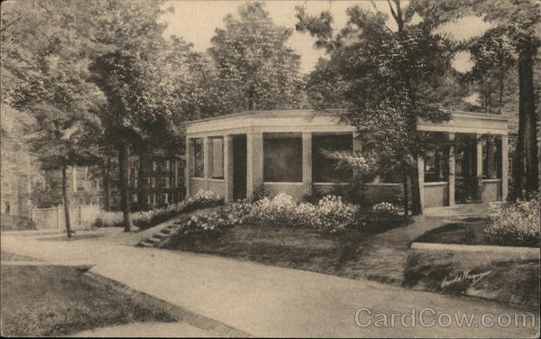 Smith-Wilkes Memorial Lecture Hall on Lake Chautauqua New York