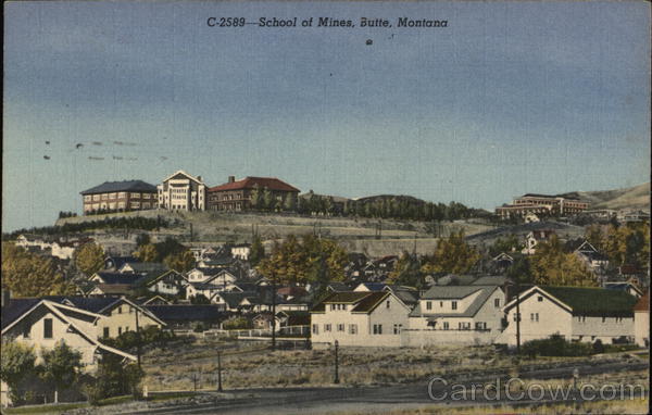 School of Mines Butte Montana