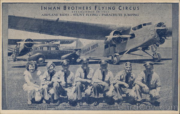 Inman Brothers Flying Circus Aircraft