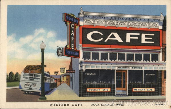 Western Cafe Rock Springs Wyoming