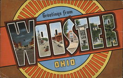 Greetings from Wooster Postcard