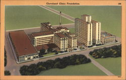 Cleveland Clinic Foundation Ohio Postcard Postcard Postcard